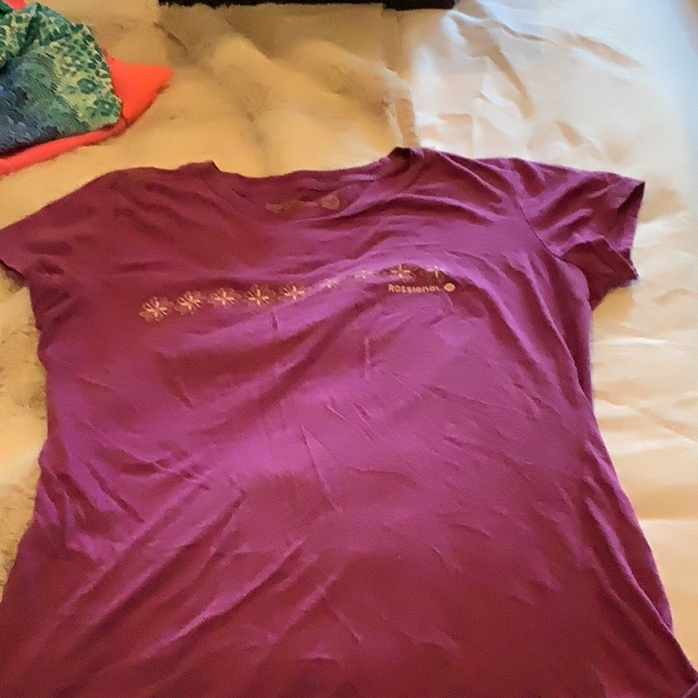 Rossignol Purple Short Sleeve Tee